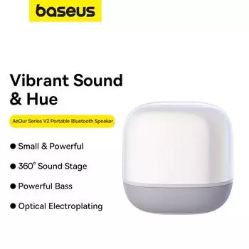 Беспроводная колонка Baseus AeQur V2 чёрный