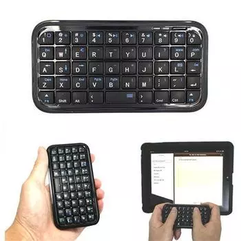 Беспроводная мини-Bluetooth-клавиатура с 49 клавишами для ПК с Windows, мобильных устройств iOS и Android