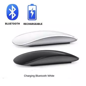 Беспроводная мышь Bluetooth Magic Silent Rechargeable Laser Computer Mouse Тонкая эргономичная мышь для ПК