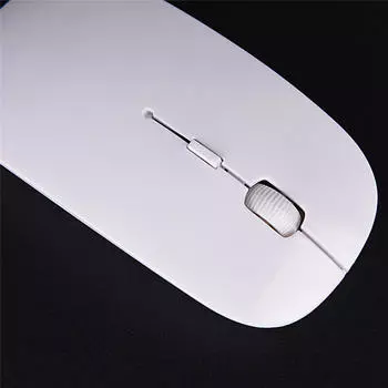 Беспроводная мышь USB оптическая прокрутка мыши для планшета ноутбук компьютер Finest белый