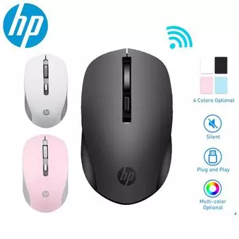 Беспроводная мышка HP чёрный