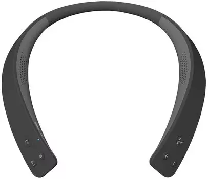 Беспроводная шейная акустическая система Panasonic с Bluetooth. Примерно 13 часов непрерывного воспроизведения. Черный микрофон, Hands-free, SC-WN10-K.