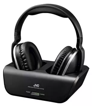 Беспроводная система наушников JVC Kenwood HA-WD100B черная