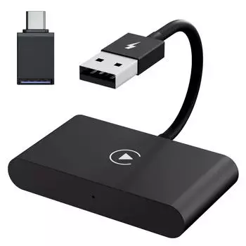 Беспроводной адаптер CarPlay для Android/Apple, проводной и беспроводной Android Auto Dongle, USB-подключение к Car Play, автомобильный адаптер