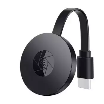 Беспроводной адаптер Wi-Fi TV Stick HDMI-совместимый HD 1080P Miracast DLNA TV Cast Display Приемник для iOS/Android Chromecast YouTube чёрный