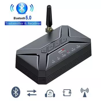 Беспроводной Bluetooth 5.0 Аудио Адаптер Приемник Передатчик HIFI Стерео Музыкальный Палер 3 В 1 RCA 3,5 мм 3,5 Разъем AUX Для Автомобильного Комплекта Проводной Динамик Наушников