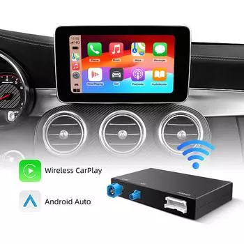 Беспроводной CarPlay Android Auto для Mercedes Benz A CLA GLA C-Class W205 GLC 2015-2018 с Mirror Link AirPlay Car Play
