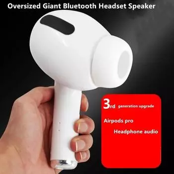 Беспроводной динамик Jumbo Headset Bluetooth Speaker Портативный беспроводной музыкальный басовый динамик Поддержка TF-карты Креативный подарок