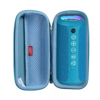 Беспроводной динамик Ortizan Bluetooth с защитой IPX7 и эксклюзивным защитным чехлом для хранения Hermitshell (синий)