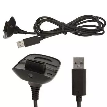 Беспроводной геймпад адаптер USB приемник для Microsoft зеленый-полный 360 EWW Lights заряженный красный- F2O1 black-One-size