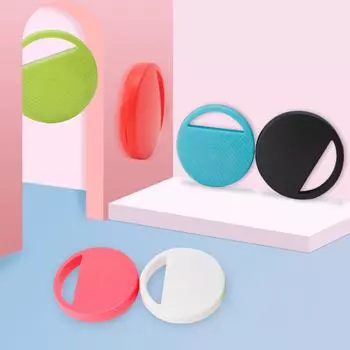 Беспроводной GPS-трекер BT Smart Tracker для домашних животных/ключей/сумок Локатор предметов через приложение BT Selfie Shutter розовый