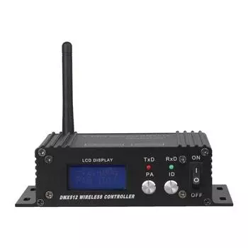 Беспроводной контроллер ALIEN 2,4G DMX 512, приемник-передатчик, ЖК-дисплей, регулируемая мощность для дискотеки, DJ, вечеринки, подвижный головной светильник AU Plug