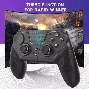 Беспроводной контроллер PS4 Elite/Slim/Pro Dualshock 4 с программируемой поддержкой задней кнопки Turbo чёрный
