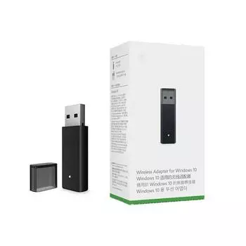 Беспроводной USB-приемник для контроллеров Xbox One SX/Xbox Elite, совместимый с Windows 10, аксессуары для ПК и ноутбуков