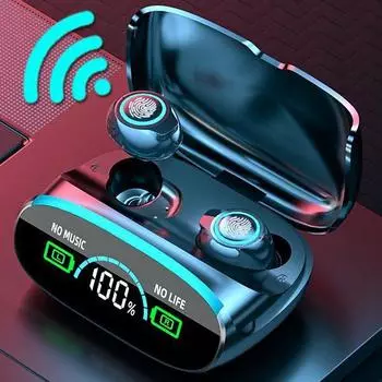 ANC Активное шумоподавление Bluetooth 5.3 Наушники ENC Call HIFI Stereo Superb Bass Беспроводные наушники Спорт Игровой