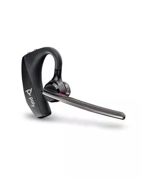 Беспроводные монофонические наушники Poly Voyager 5200 UC Bluetooth с функцией шумоподавления, совместимые с ПК и 2-летней гарантией производителя Гарнитура, ухо, тип,