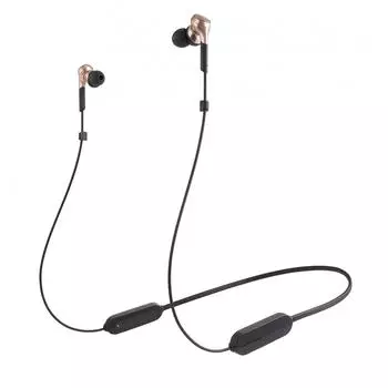 Беспроводные наушники Audio Technica ATH-CKS660XBT CGD Bluetooth Deep Bass SOLID BASS с микрофоном