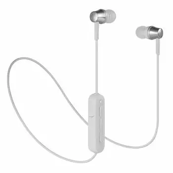 Беспроводные наушники Audio Technica SoundReality с пультом Bluetooth в комплекте, серый GY Control/Mic ATH-CKR300BT серый