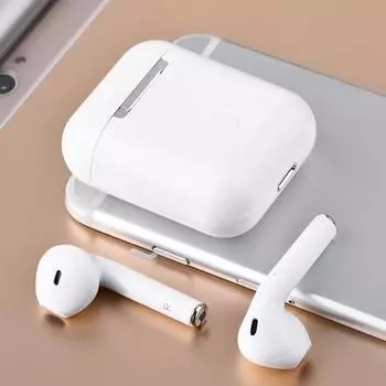 Беспроводные наушники Беспроводные наушники Bluetooth Для iphone Samsung xiaomi белый