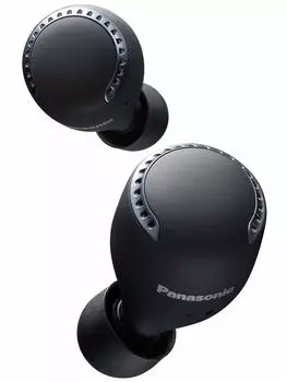 Беспроводные наушники Panasonic черные Bluetooth с шумоподавлением IPX4 RZ-S50W-K