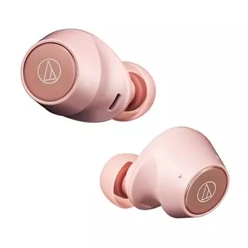 Беспроводные наушники PK Wireless Bluetooth водонепроницаемые и пыленепроницаемые и с задержкой около 20 часов розовые PK Audio-Technica ATH-CKS30TW розовый