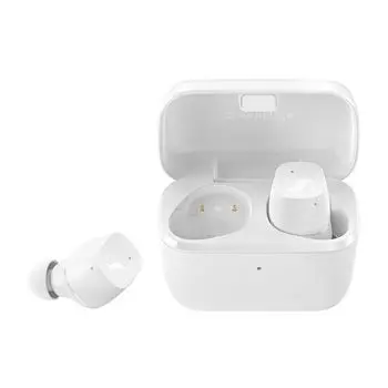 Беспроводные наушники Sennheiser Bluetooth CX True Wireless White с 7-миллиметровым драйвером. Могут использоваться независимо слева и справа. IPX4 Bluetooth.
