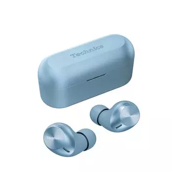Беспроводные наушники Technics Moderate Blue с шумоподавлением Bluetooth, 3 шт., многоточечные, совместимые с IPX4 LDAC, приложение для воспроизведения звука высокого разрешения