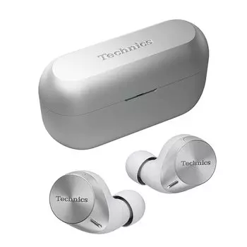 Беспроводные наушники Technics Silver Bluetooth с шумоподавлением, 3 шт., совместимость с IPX4 LDAC, высокое качество звука, воспроизведение, быстрая зарядка