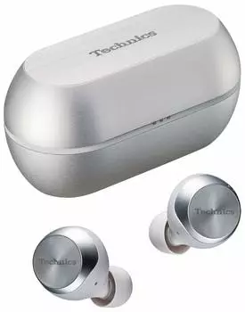 Беспроводные наушники Technics Silver Bluetooth с шумоподавлением IPX4 EAH-AZ70W-S