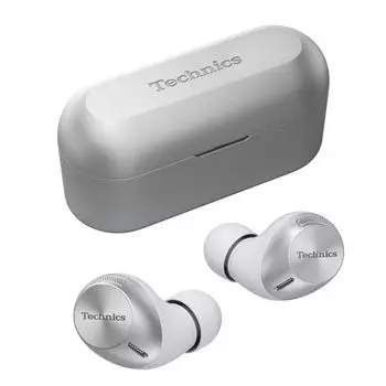 Беспроводные наушники Technics Silver Bluetooth с шумоподавлением, 3 шт., совместимые с IPX4 LDAC, высокое разрешение звука, совместимость с приложением для воспроизведения