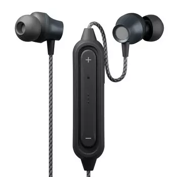 Беспроводные стереонаушники премиум-класса с Bluetooth, прочные, черные 5.0, кабельные/канальные PG-BTE12CE1BK чёрный