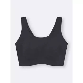 Бесшовные бюстгальтеры Gu By Uniqlo Airy без косточек 09 BLACK/XS