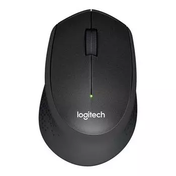 Бесшумная беспроводная мышь Logitech M330, оптическая навигация, тихая мышь, компьютерный контроллер белый