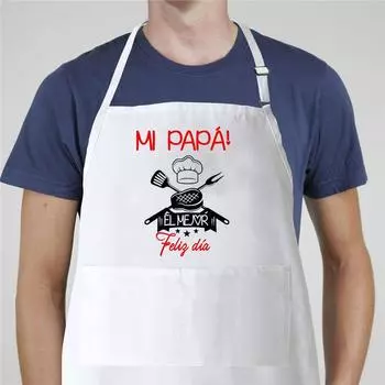 Лучший фартук для папы на кухне Идеальный подарок на День отца для кулинарных приключений папы Забавный фартук для папы с карманами