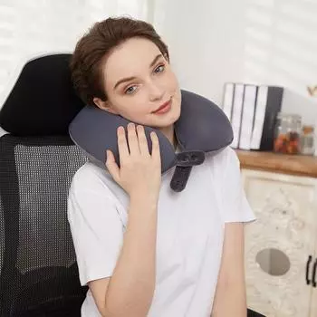 Best Memory Of Travel Pillow Foam Neck Pillow Airplane Head Pillow Comfortable Pillow Train Car Household U-Shaped Pillow