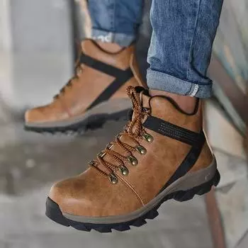 Best Quality Rubber Sole Non Slip Impact Resistant Industrial Security Shoes Steel Toe Safety Boots 40 чёрный