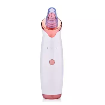 Bestselling Usb Charging Electric Blackhead Tester Portable And Powerful Suction 5-In-1 Electric Blackhead Tester белый