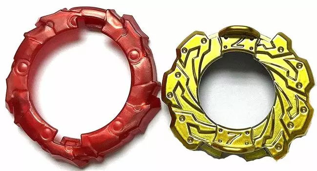 Beyblade Burst WBBA Core Limited Disc Seven Meteor Frame Parts Exclusive to Core Disc without package [Balance Type] & *Reinforced [Attack Type]