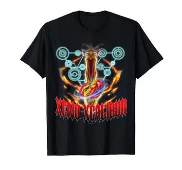 Футболка Beyblade Burst Xeno Excalibur чёрный