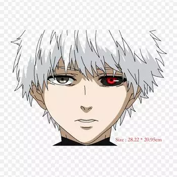 Без фона Kaneki Ken Kaneki аниме железные нашивки для одежды аппликации наклейки на одежду термочувствительные индивидуальные патчи