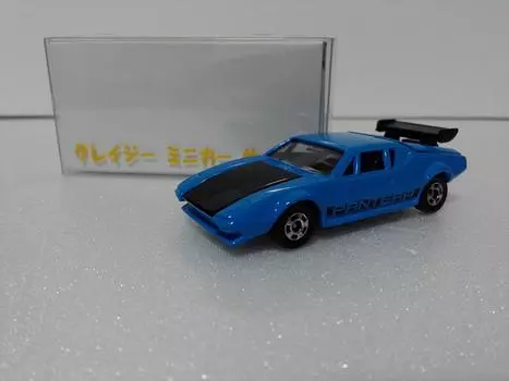 Без коробки Распродано Tomica Anniversary II De Tomaso Pantera My Shop с прозрачным футляром CMC Доставка со склада Amazon (сине-черный)
