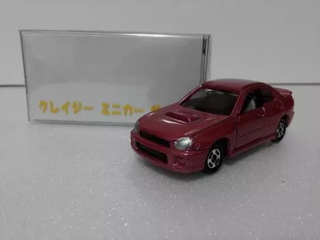 Без коробки Распродано Tomica Subaru Impreza WRX PK 30th Crazy Mini Car Circle с чехлом