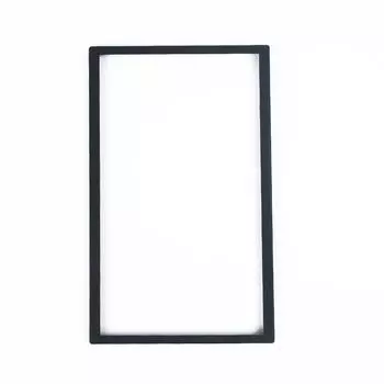 Bezel Trim Car Audio Frame Metal 1pc Stereo 2Din Bezel Panel Plastic Dash Mounting Car Accessories High Quality CHINA
