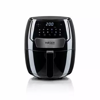 Безмасляная фритюрница Haeger Air Feast Digital 1500 Вт, 3,7 л, черная