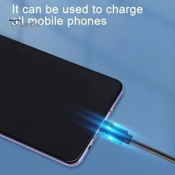 Безопасный кабель для передачи данных Micro USB, линия питания для быстрой зарядки 100/200/300/500/600/800/1000 см для смартфонов Android 500cm чёрный