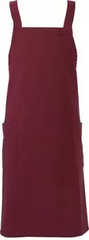 Bib Restaurant L [Seven Uniform] Apron, H-Shaped, GT7013, Unisex, Uniform, Wine, винный