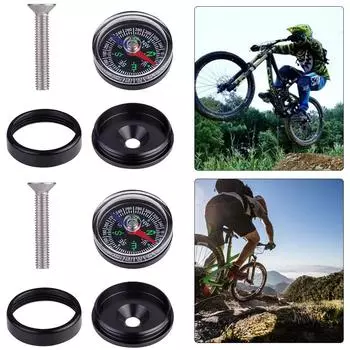 Bicycle Compass Dustproof Bowl Compass for Bicycle/Motorcycle (S)