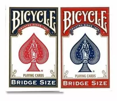 BICYCLE игральные карты размер Bridge набор [оптовая закупка] красный/синий
