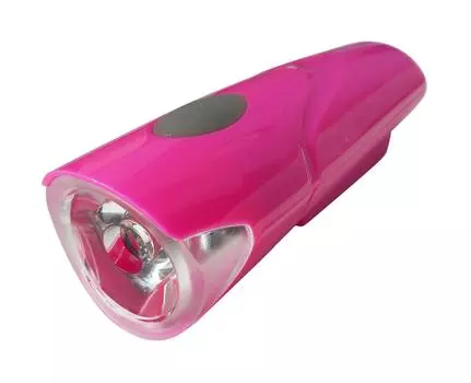 Bicycle light this is nice headlight 1 LED light pink 44624