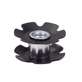 Bicycle Star Nut 28.6mm MTB Road Bike Front Fork Headset Steer Fastening Bolts Steerer Plug MTB Fork Road Bicycle Part чёрный